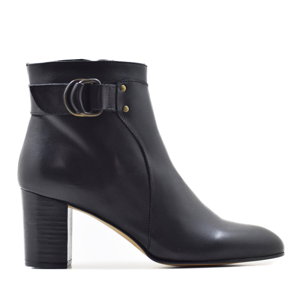 BOTIN CA-617 EN PIEL COY NEGRO