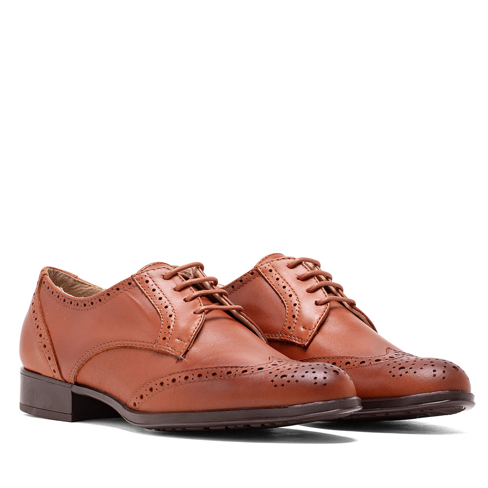 ZAPATO BLUCHER VA-5089 COY CUERO