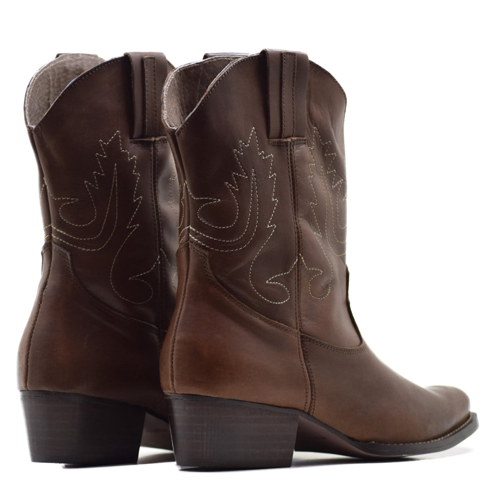 BOTIN CA-1608 EN PIEL MARSELLA HABANO