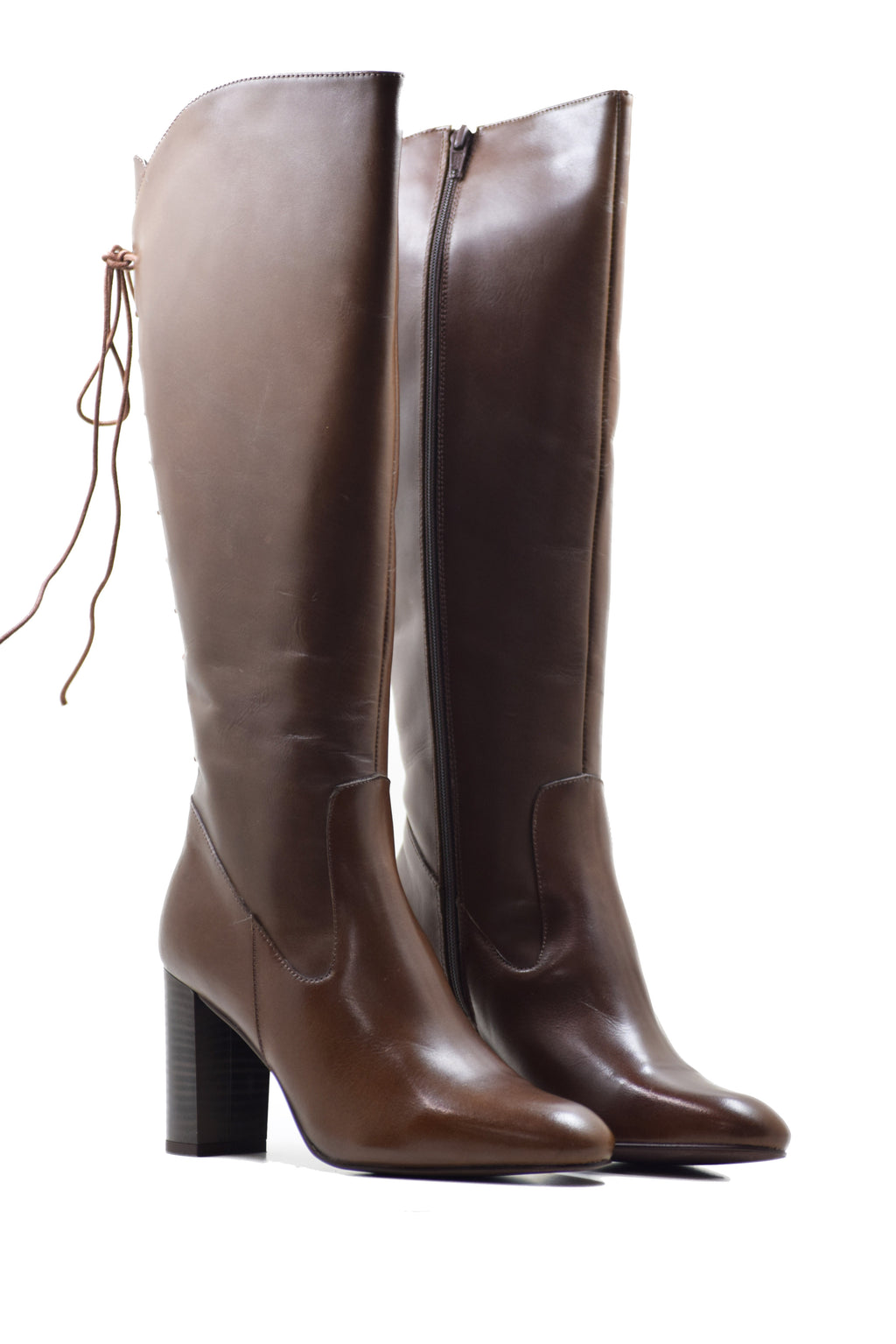 BOTA CA-1903 EN PIEL KRUST MARRON