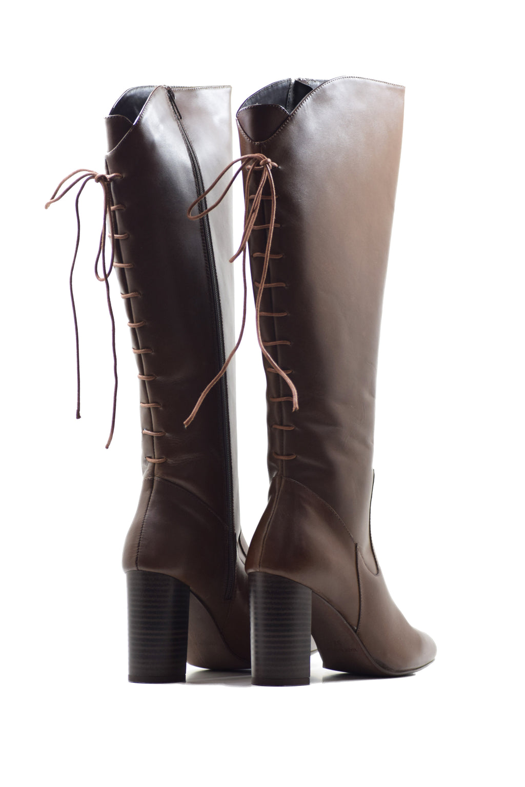 BOTA CA-1903 EN PIEL KRUST MARRON