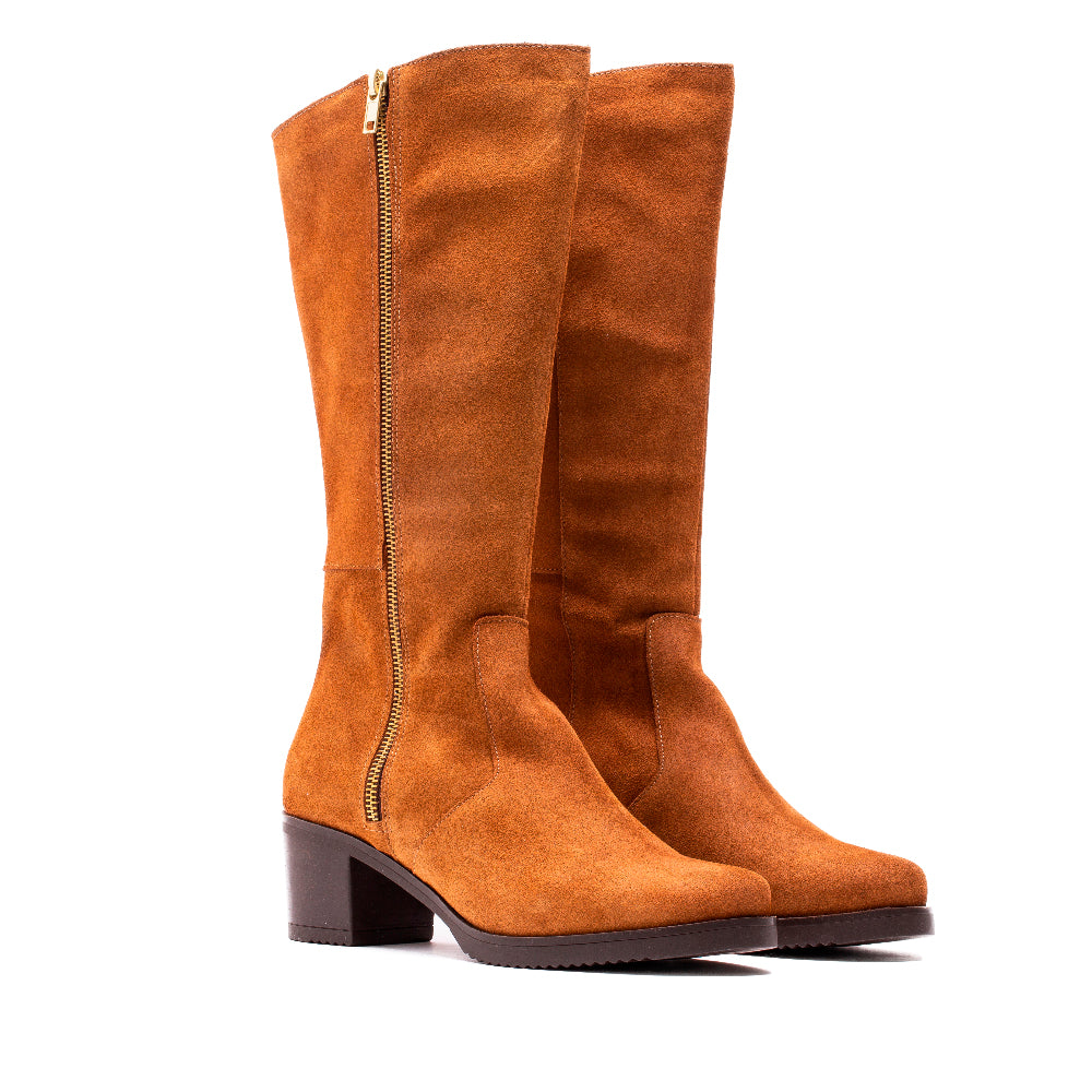 BOTA CA-1085 PIEL SERRAJE CAMEL