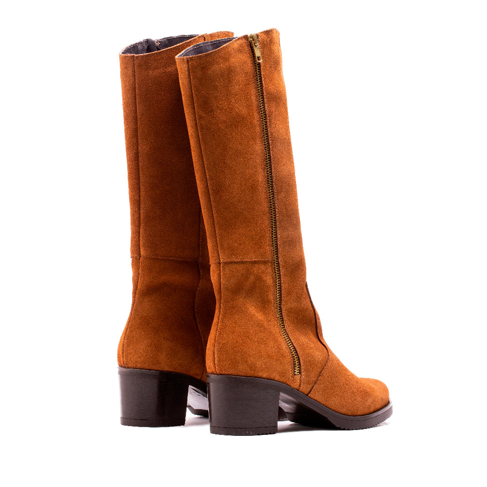 BOTA CA-1085 PIEL SERRAJE CAMEL